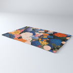 Floral Wall Art Botanical Poster Japanese Painting Maximalist Dopamine Decor Flower Print Rug Gallery Image 3