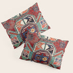 Karabagh Antique Azerbaijan South Caucasus Rug Print Pillow Sham Gallery Image 3