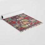 Karabagh Antique Azerbaijan South Caucasus Rug Print Yoga Mat Gallery Image 2
