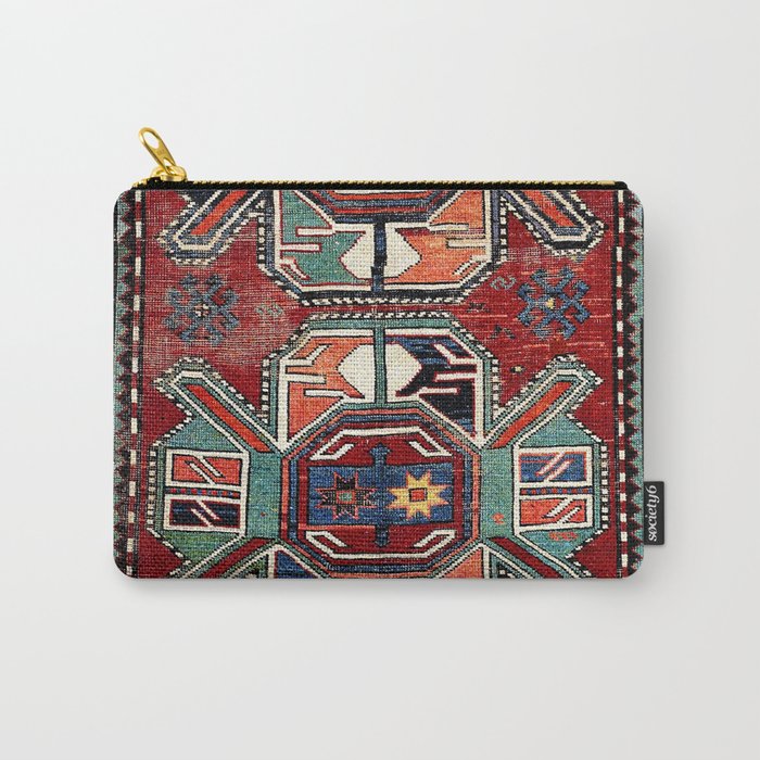 Karabagh Antique Azerbaijan South Caucasus Rug Print Carry All Pouch Gallery Image 1