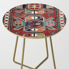 Karabagh Antique Azerbaijan South Caucasus Rug Print Side Table Gallery Image 2