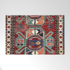 Karabagh Antique Azerbaijan South Caucasus Rug Print Welcome Mat Gallery Image 1