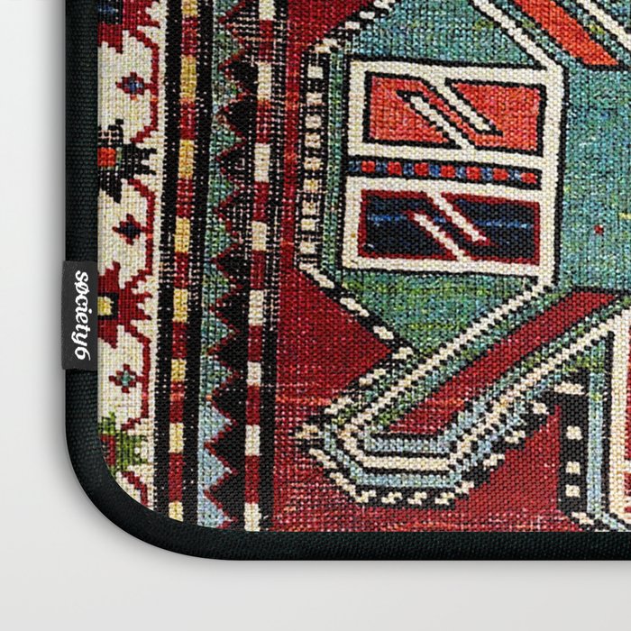 Karabagh Antique Azerbaijan South Caucasus Rug Print Laptop Sleeve Gallery Image 3