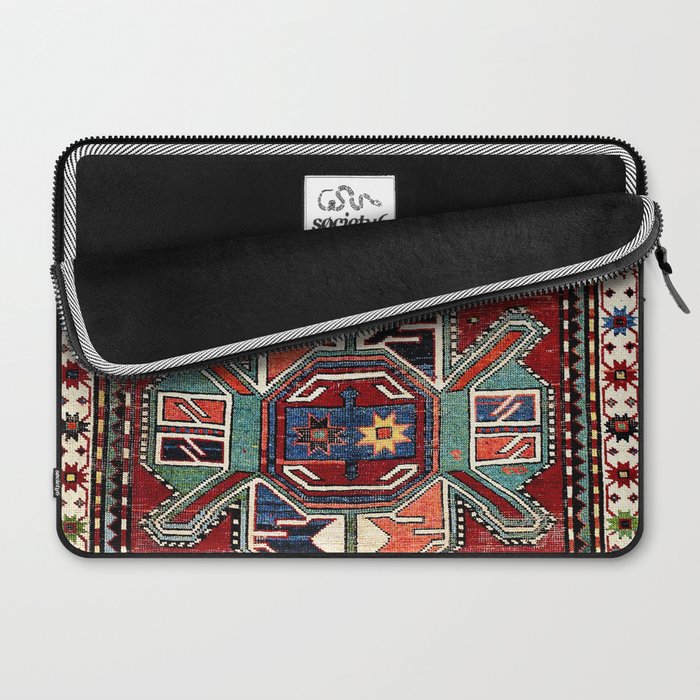Karabagh Antique Azerbaijan South Caucasus Rug Print Laptop Sleeve Gallery Image 2