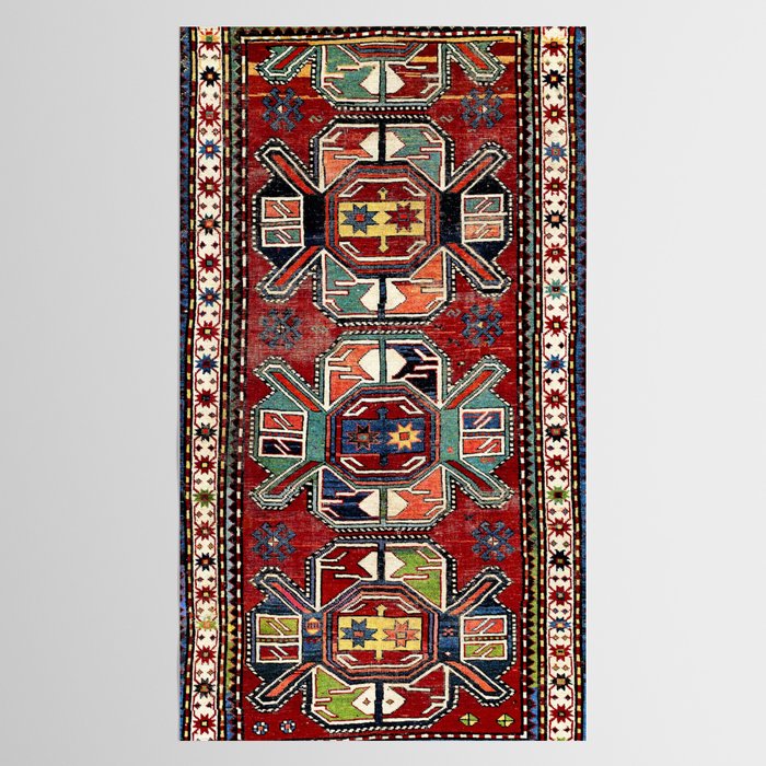 Karabagh Antique Azerbaijan South Caucasus Rug Print Tablecloth Gallery Image 2