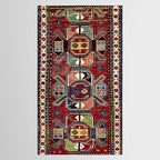 Karabagh Antique Azerbaijan South Caucasus Rug Print Tablecloth Gallery Image 2