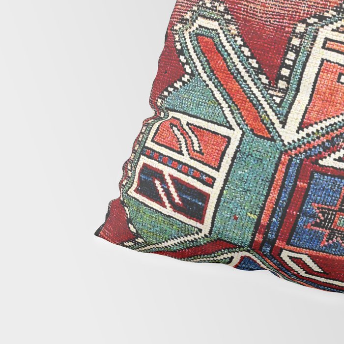 Karabagh Antique Azerbaijan South Caucasus Rug Print Pillow Sham Gallery Image 4