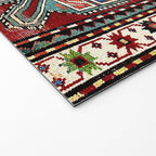 Karabagh Antique Azerbaijan South Caucasus Rug Print Welcome Mat Gallery Image 2