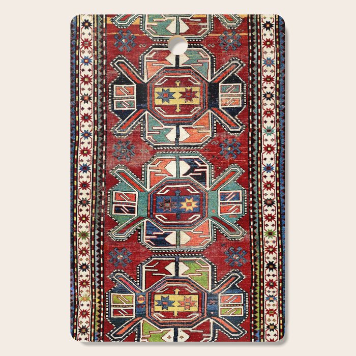 Karabagh Antique Azerbaijan South Caucasus Rug Print Cutting Board Gallery Image 1