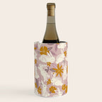 Bunnies & Blooms - Mauve & Ochre Palette Wine Chiller Gallery Image 2