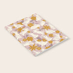Bunnies & Blooms - Mauve & Ochre Palette Notebook Gallery Image 2