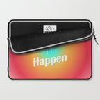 Make It Happen Gradient Laptop Sleeve Gallery Image 2