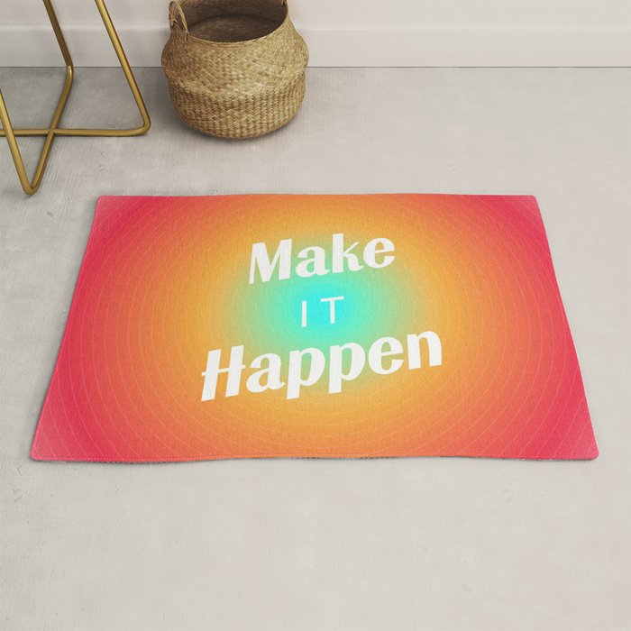 Make It Happen Gradient Rug Gallery Image 1