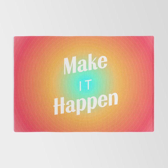 Make It Happen Gradient Rug Gallery Image 2