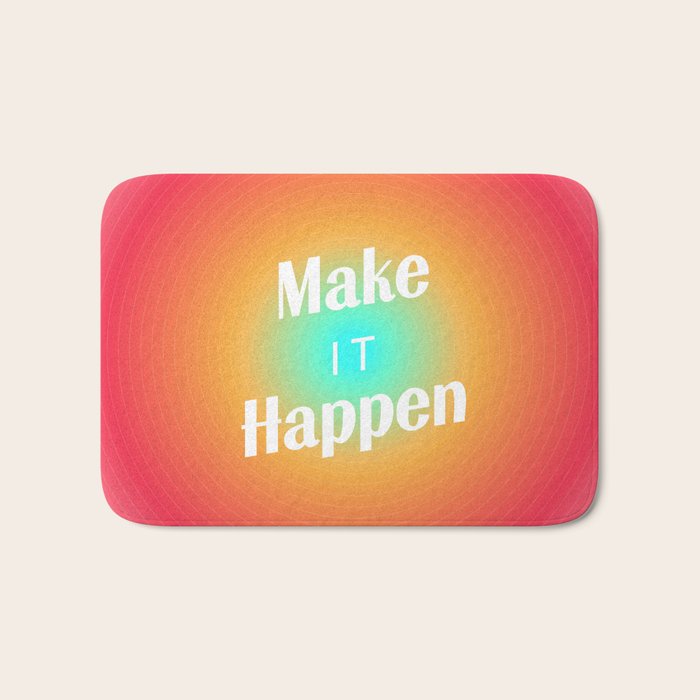 Make It Happen Gradient Bath Mat Gallery Image 1