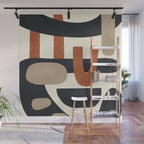 Abstract Colorful Setting 14 Wall Mural Gallery Image 1