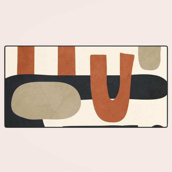 Abstract Colorful Setting 14 Desk Mat Gallery Image 3