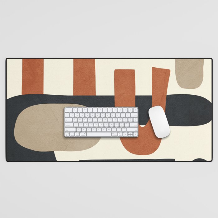 Abstract Colorful Setting 14 Desk Mat Gallery Image 1