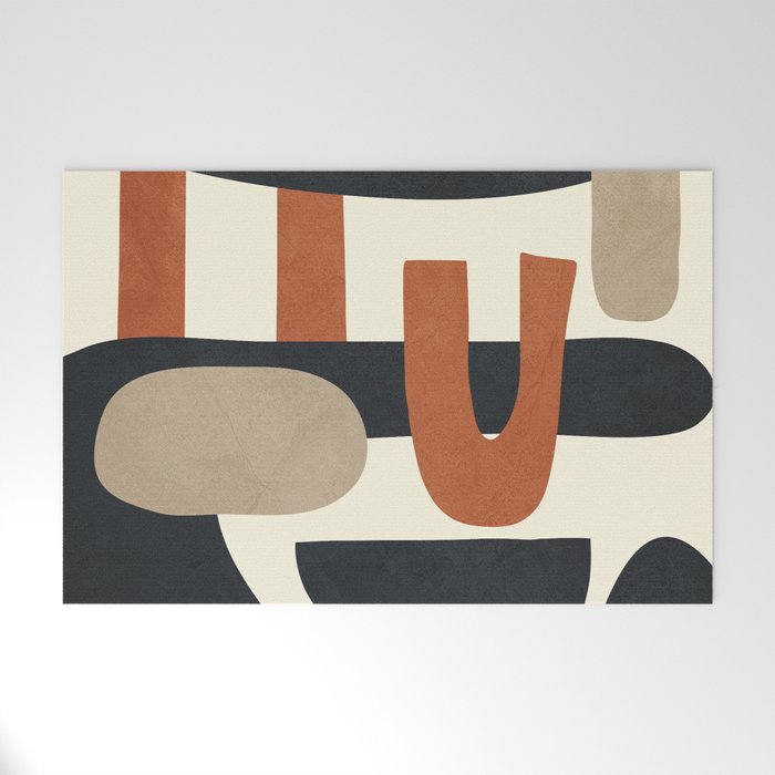 Abstract Colorful Setting 14 Welcome Mat Gallery Image 1