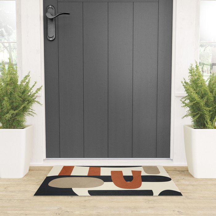 Abstract Colorful Setting 14 Welcome Mat Gallery Image 3