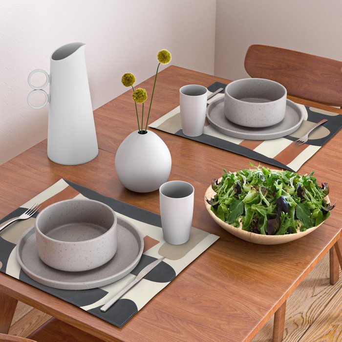 Abstract Colorful Setting 14 Placemat Gallery Image 2