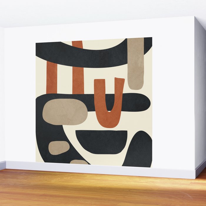 Abstract Colorful Setting 14 Wall Mural Gallery Image 2