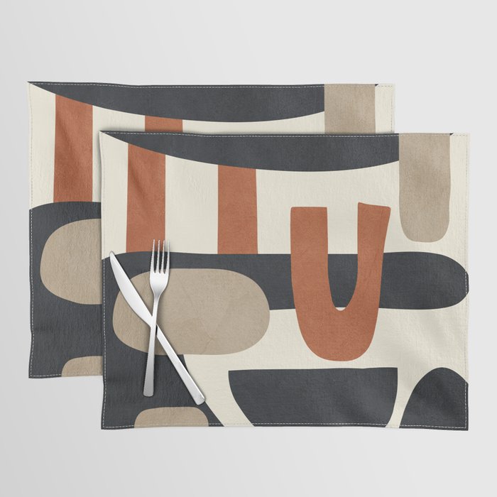 Abstract Colorful Setting 14 Placemat Gallery Image 1