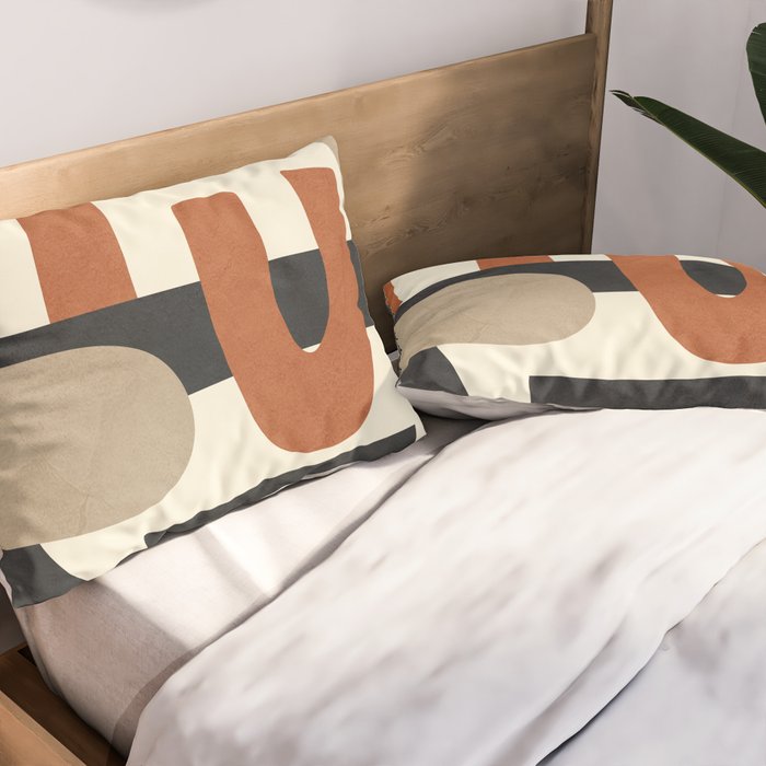 Abstract Colorful Setting 14 Pillow Sham Gallery Image 2