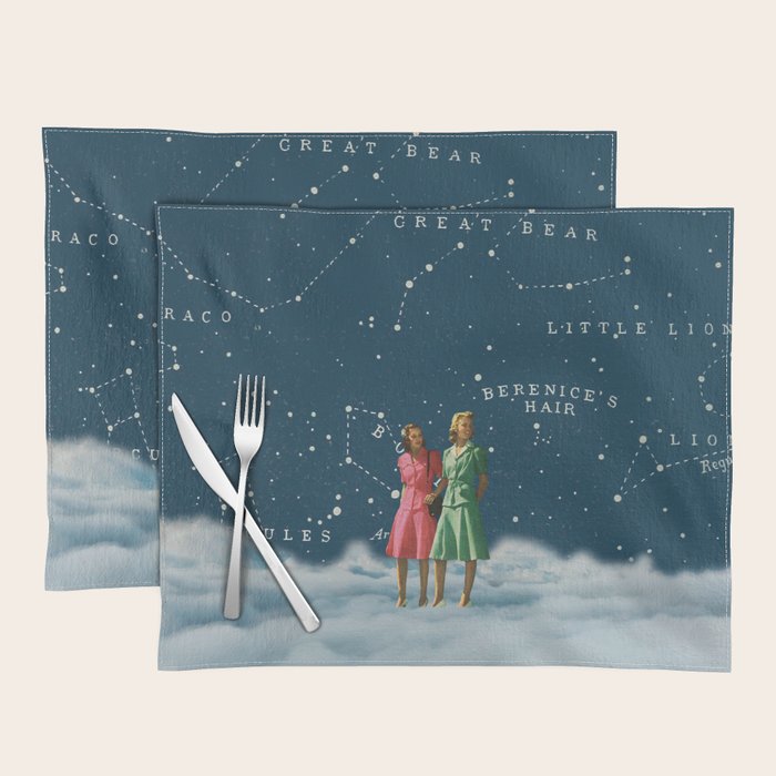 A walk in the Clouds // On Friendship Placemat Gallery Image 1