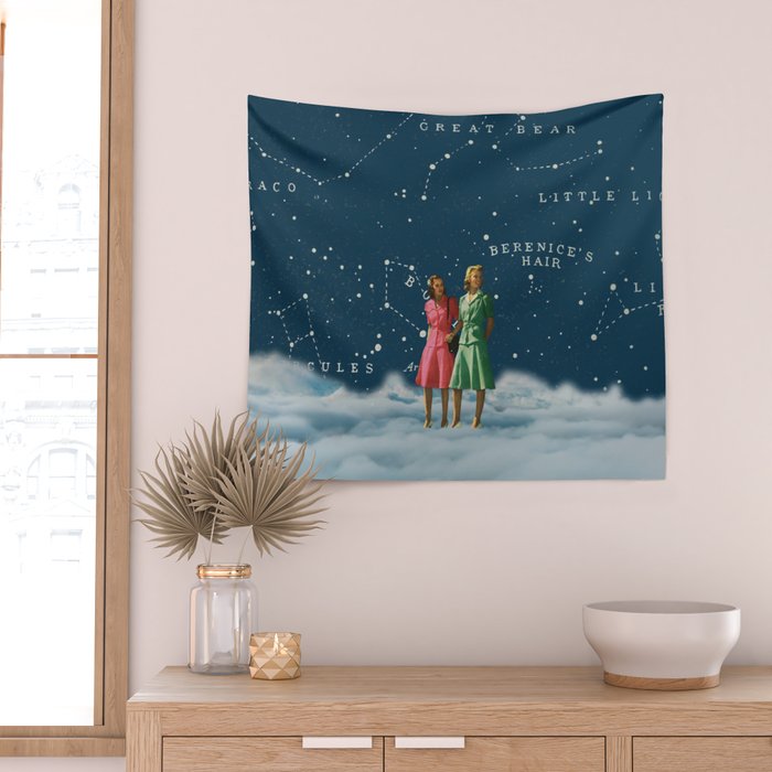 A walk in the Clouds // On Friendship Wall Tapestry Gallery Image 2