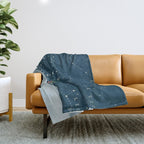 A walk in the Clouds // On Friendship Throw Blanket Gallery Image 1