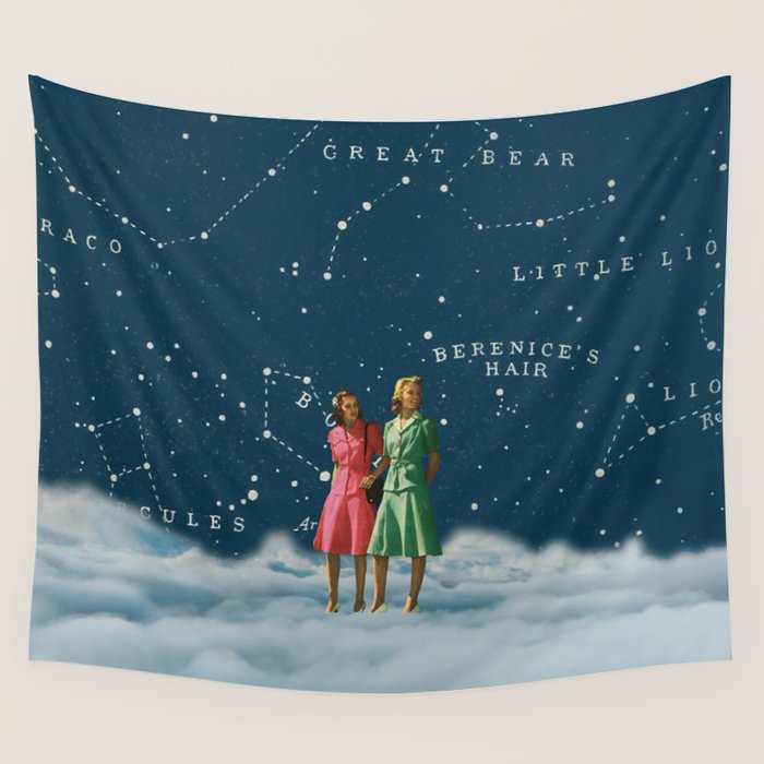 A walk in the Clouds // On Friendship Wall Tapestry Gallery Image 4