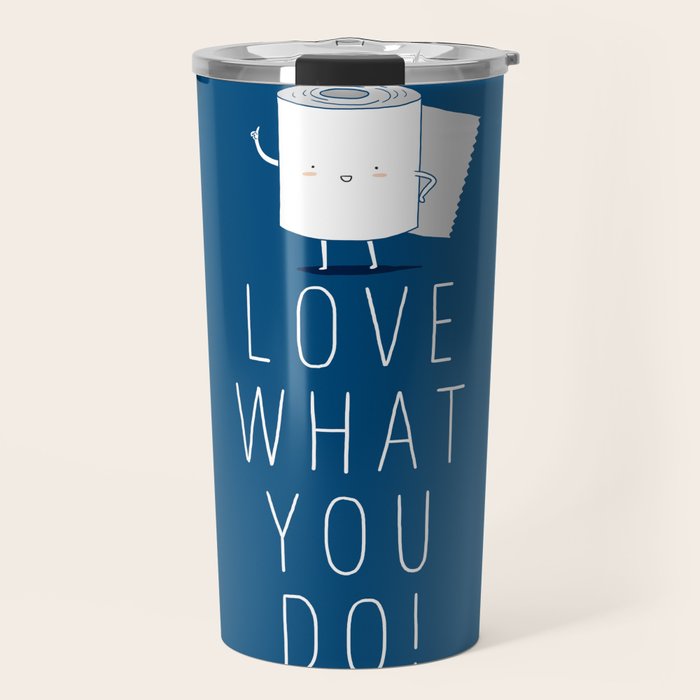 Love what you do Travel Mug Gallery Image 1