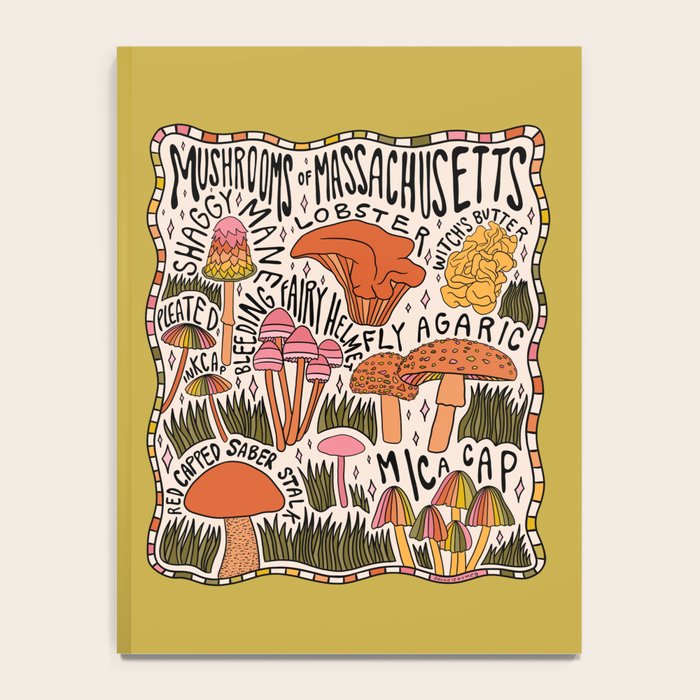 Mushrooms of Massachusetts Notebook Gallery Image 4