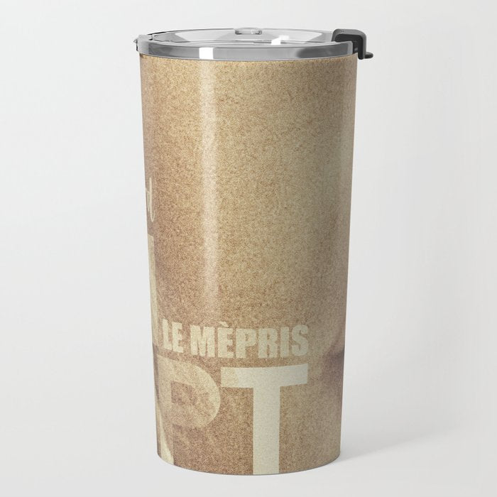 Brigitte Bardot, Contempt, movie poster, Le Mepris, Jean-Luc Godard, Fritz Lang, Travel Mug Gallery Image 2