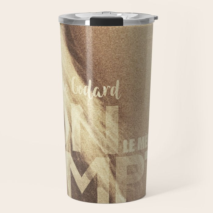 Brigitte Bardot, Contempt, movie poster, Le Mepris, Jean-Luc Godard, Fritz Lang, Travel Mug Gallery Image 1