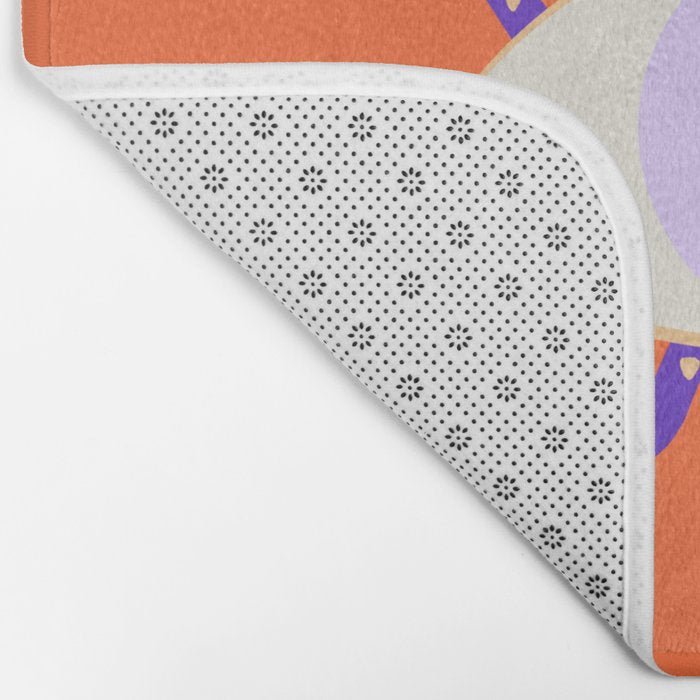 Very peri evil eyes  Bath Mat Gallery Image 2