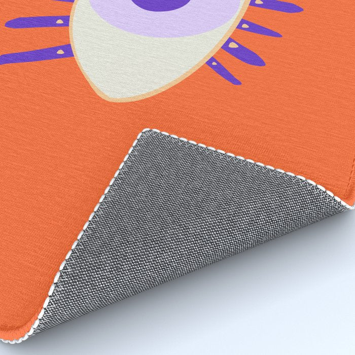 Very peri evil eyes  Rug Gallery Image 4