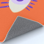Very peri evil eyes  Rug Gallery Image 4