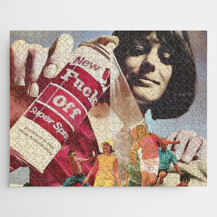 Do me a favour... Fuck Off Jigsaw Puzzle Gallery Image 1
