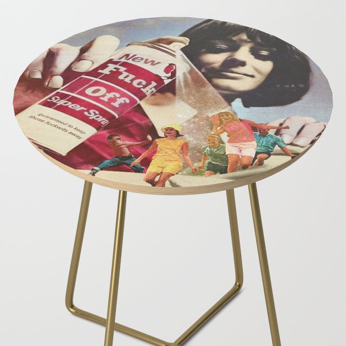 Do me a favour... Fuck Off Side Table Gallery Image 2