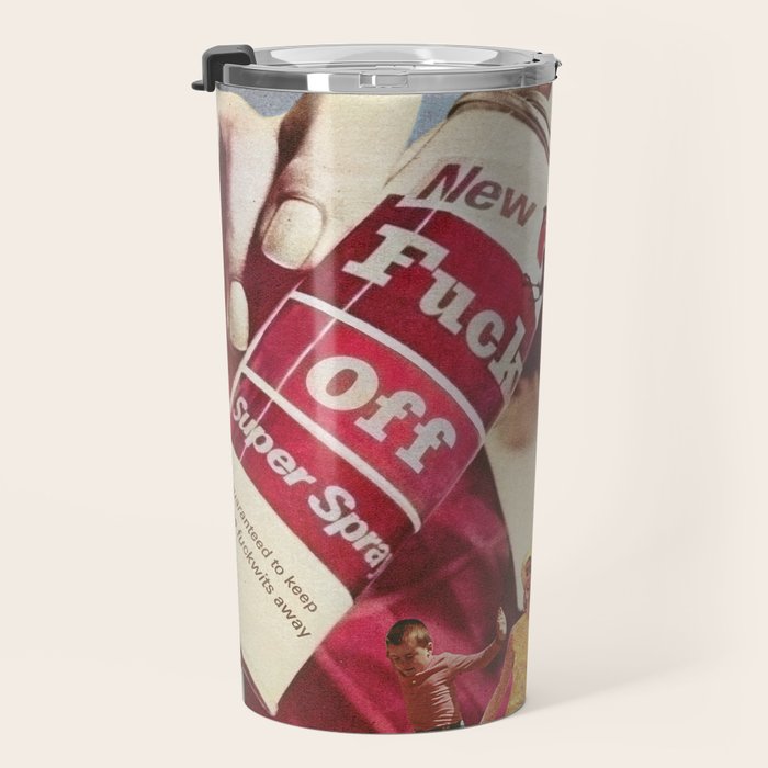 Do me a favour... Fuck Off Travel Mug Gallery Image 3