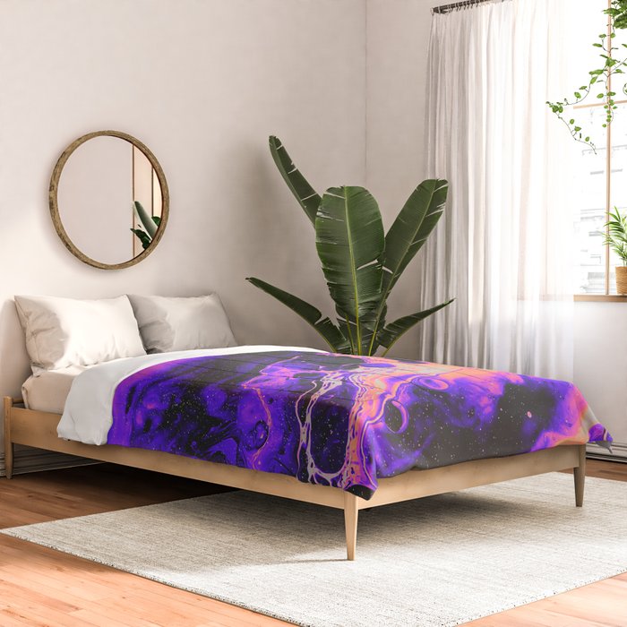 ABNORMAL BEHAVIOR & UNCONTROLLABLY VAPOR Comforter Gallery Image 2