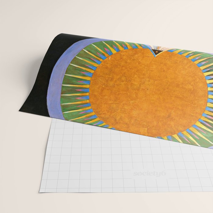 HILMA AF KLINT ALTARPIECE NO 1 RESTORED Wrapping Paper Gallery Image 2