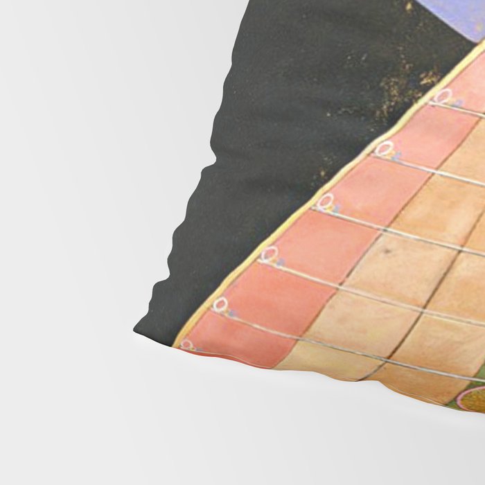 HILMA AF KLINT ALTARPIECE NO 1 RESTORED Pillow Sham Gallery Image 4