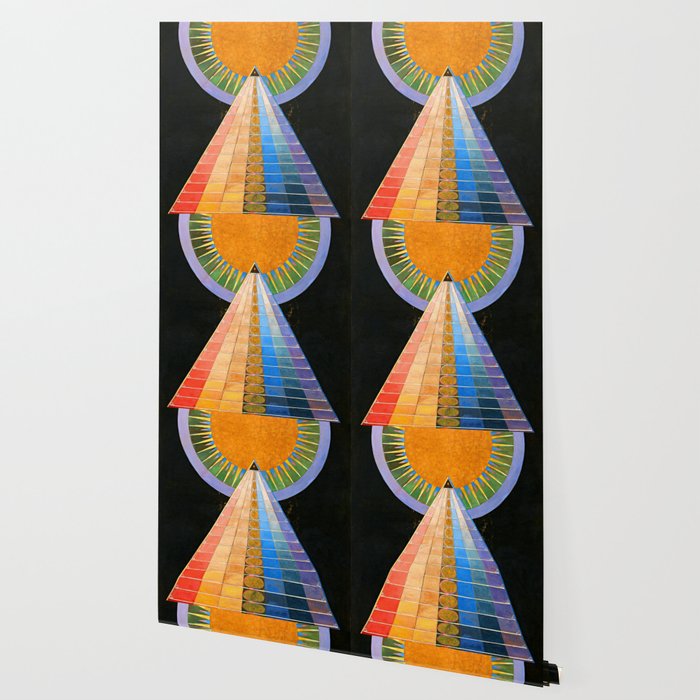 HILMA AF KLINT ALTARPIECE NO 1 RESTORED Wallpaper Gallery Image 2