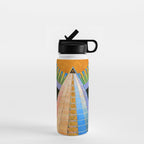 HILMA AF KLINT ALTARPIECE NO 1 RESTORED Water Bottle Gallery Image 1