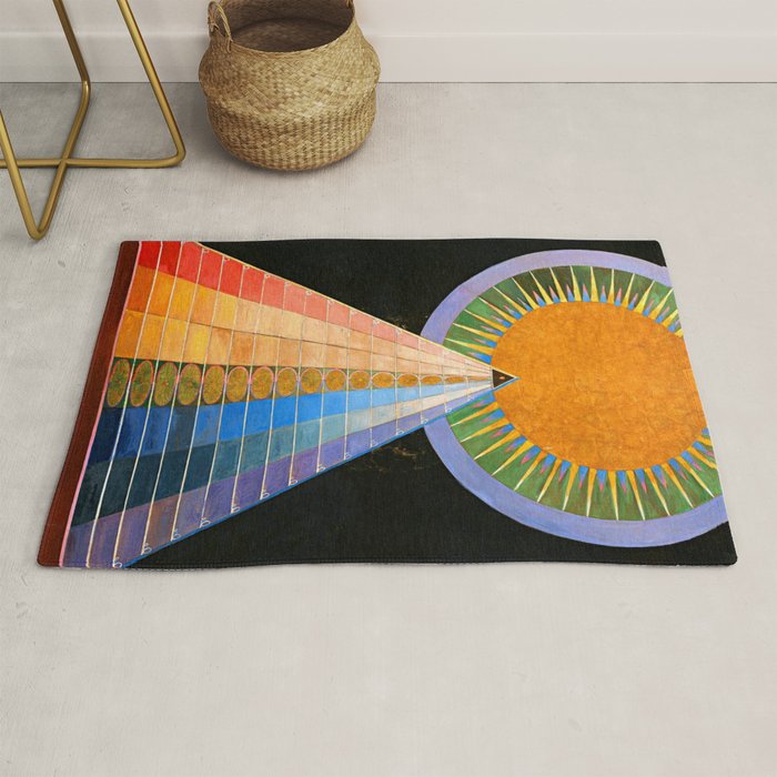 HILMA AF KLINT ALTARPIECE NO 1 RESTORED Rug Gallery Image 1