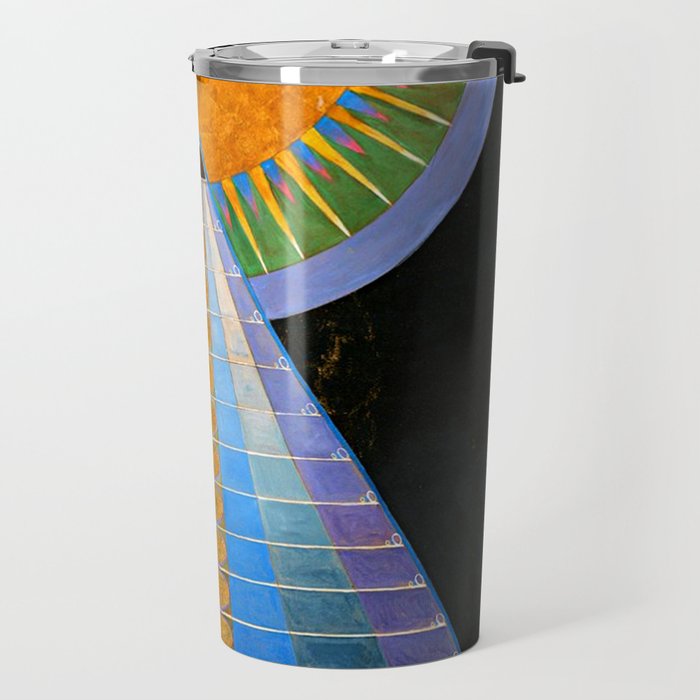 HILMA AF KLINT ALTARPIECE NO 1 RESTORED Travel Mug Gallery Image 2