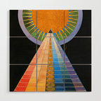 HILMA AF KLINT ALTARPIECE NO 1 RESTORED Wood Wall Art Gallery Image 1